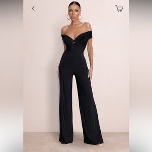 Black Bardot Jumpsuit 8 new